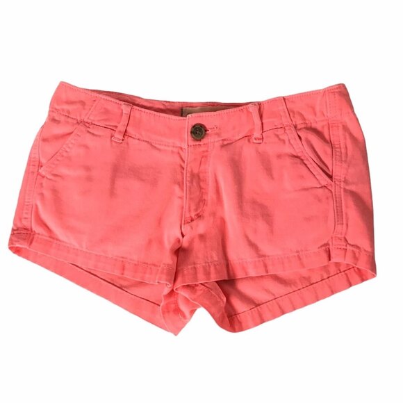 Hollister Peach Shorts Size 00 - Picture 1 of 2